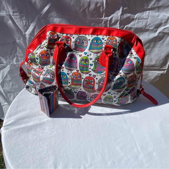 PAPERCHASE OWL TOTE BAG and KEY HOLDER - Picture 8 of 9